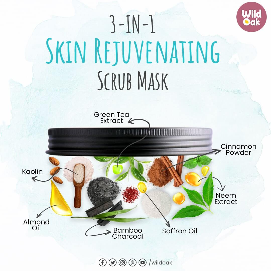 About WildOak Face Scrub